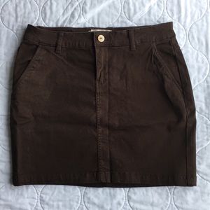 H&M Dark Brown Skirt